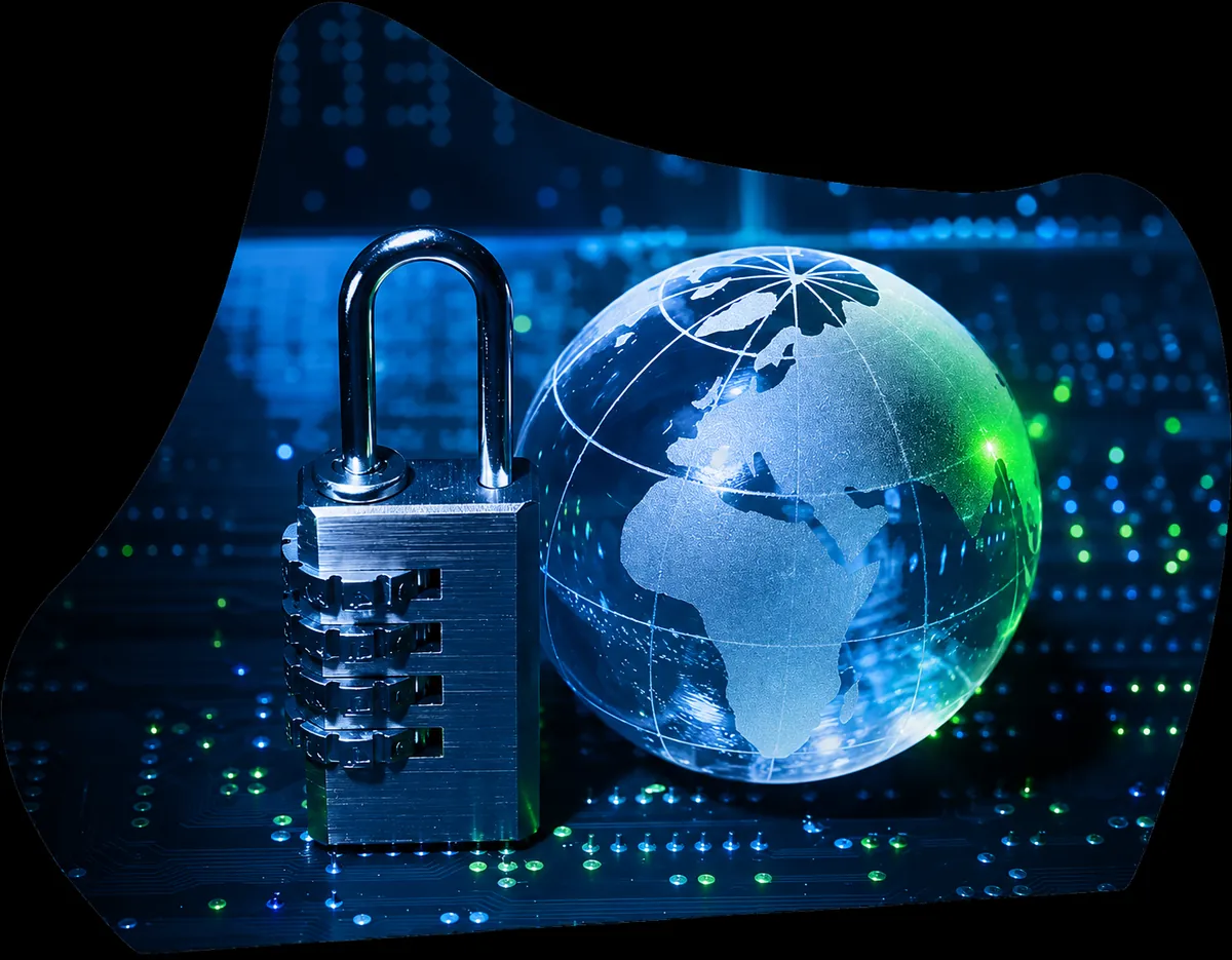 Digital security world map