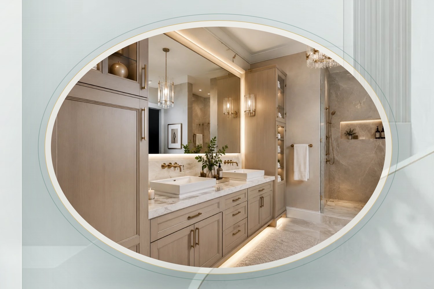 Bathroom remodeling website portfolio presentation